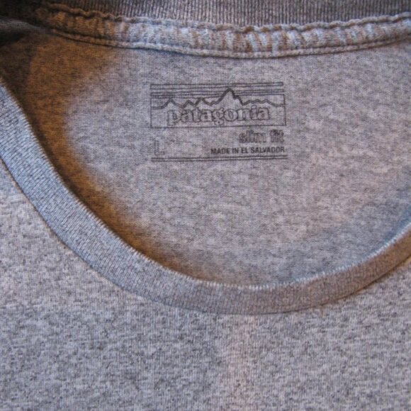 Patagonia Mens Capilene shirt Slim Fit Large - Picture 3 of 3